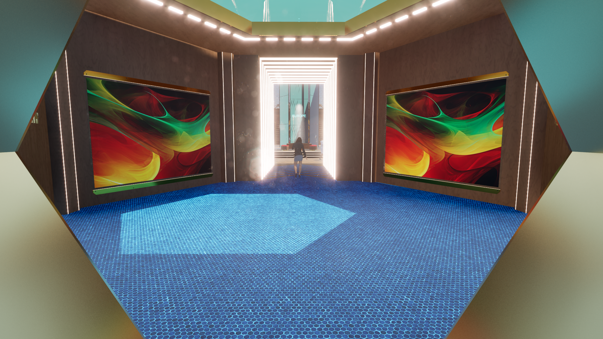 VR Space Entry for Commonwealth Secretariat