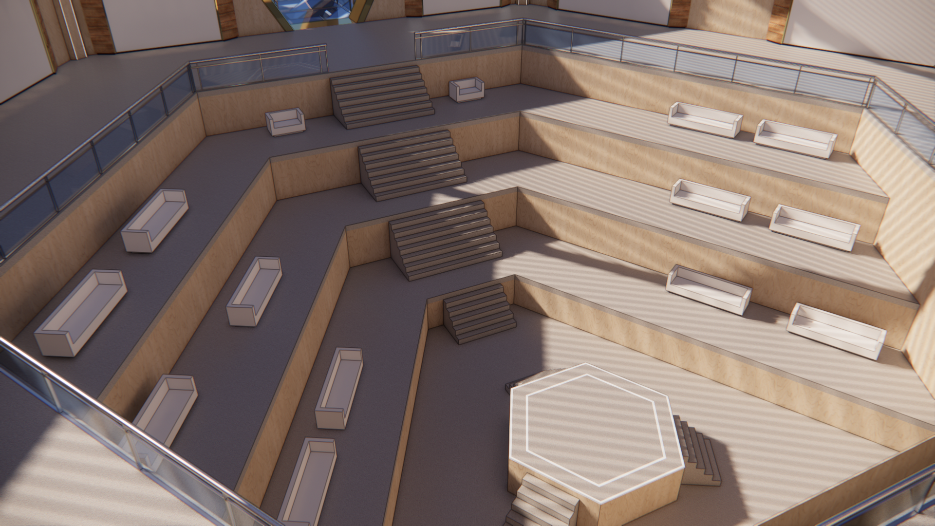 VR auditorium for MoD Museum