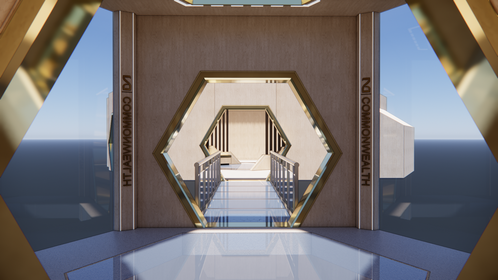 vr museum of diversity - commonwealth secretariat elevator